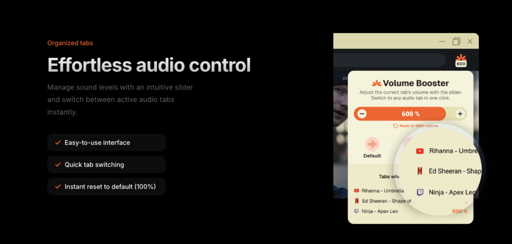 Audio Increaser Chrome